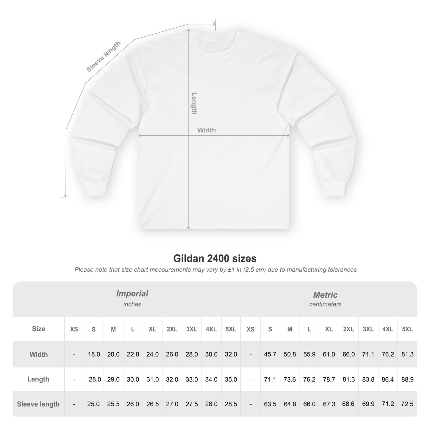 Long Sleeve Spirit — Custom Design
