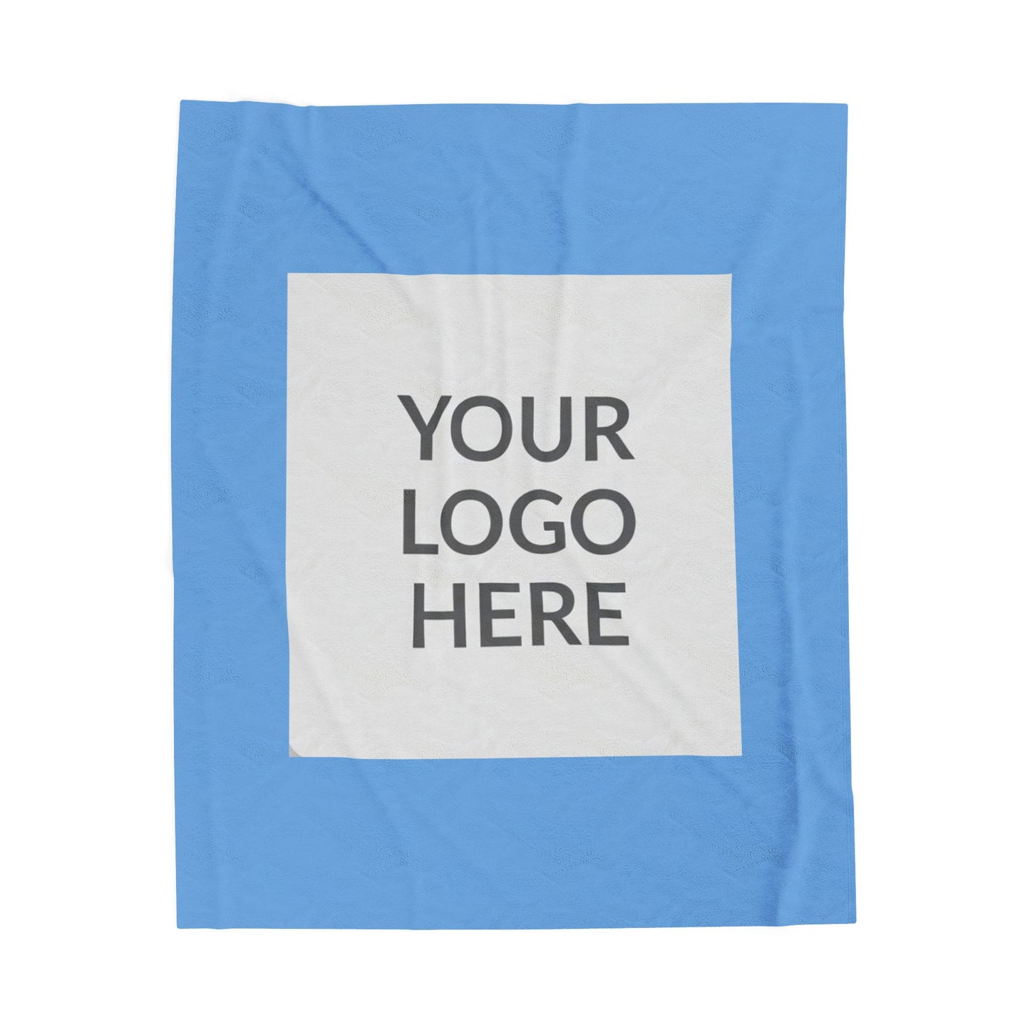 Personalized Plush Throw - Custom Design